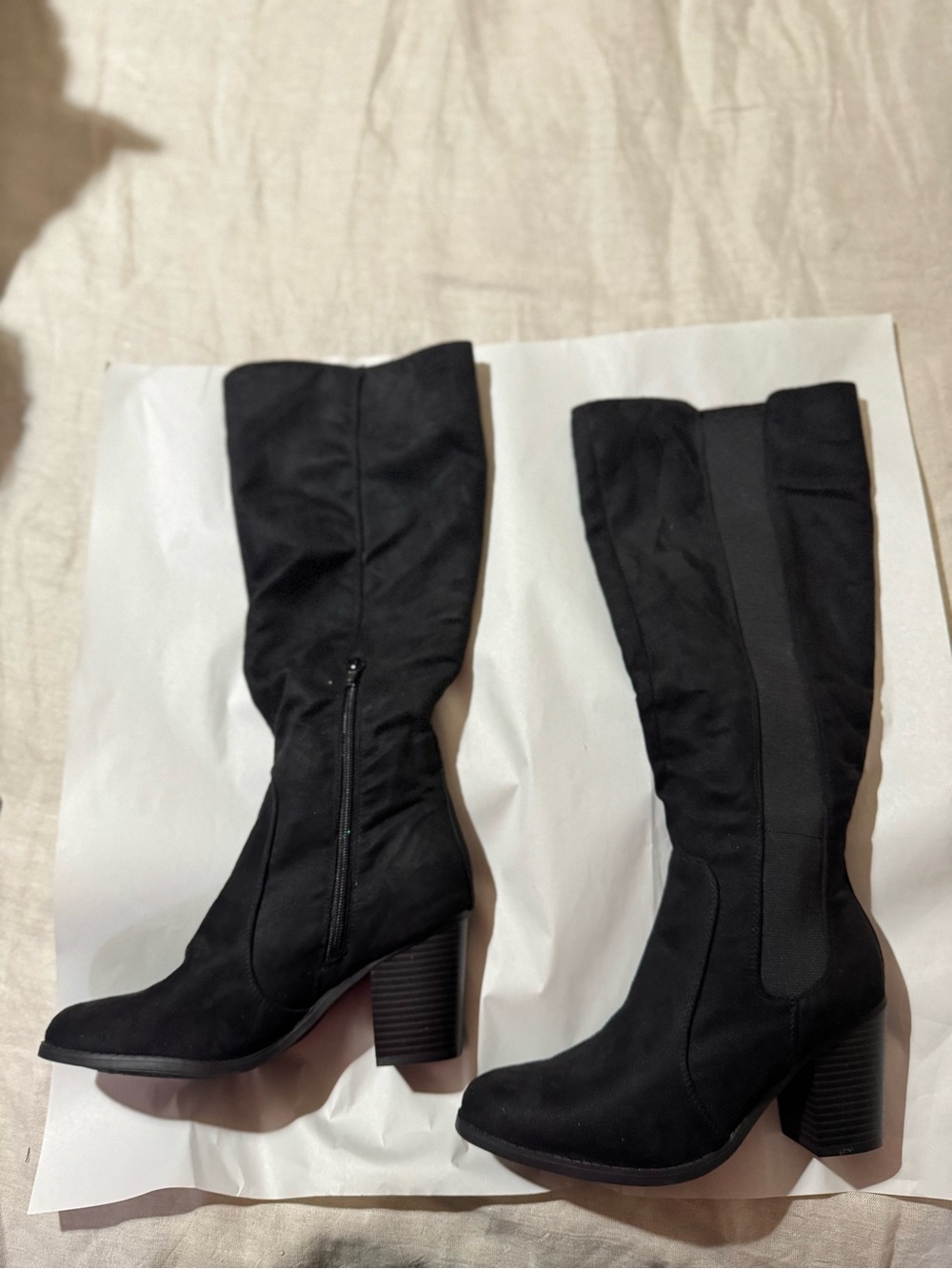 Sugar Womens Willetta  Zipper Pull On Knee-High Boots size 8 NEW - Picture 4 of 12
